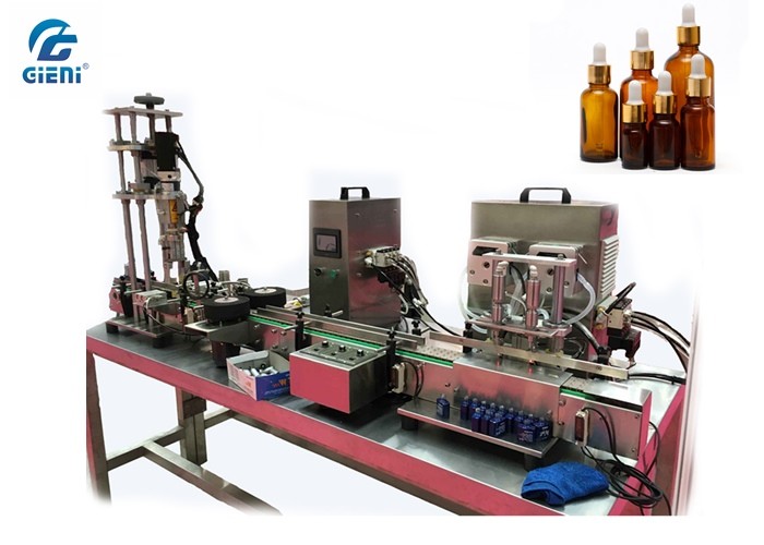 Semi - Autoetherische olie Vloeibare Kosmetische het Vullen Machine met Peristaltische Pomp