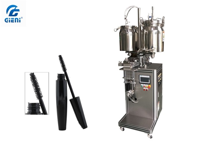 Kleuren Kosmetische Semi - Automascara het Vullen Machine voor Hoog Viscositeitsmateriaal