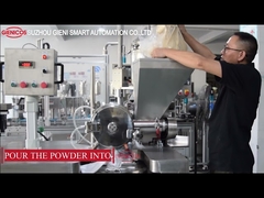 Roestvrij staal cosmetische poederpers machine 8pcs hamer met schroefvoeding