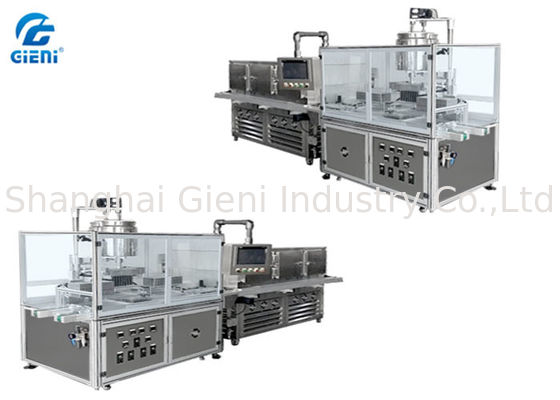 Semi - Autolipbalm-het Vullen Machine 10 Pijpen met het Voorverwarmen van Functie