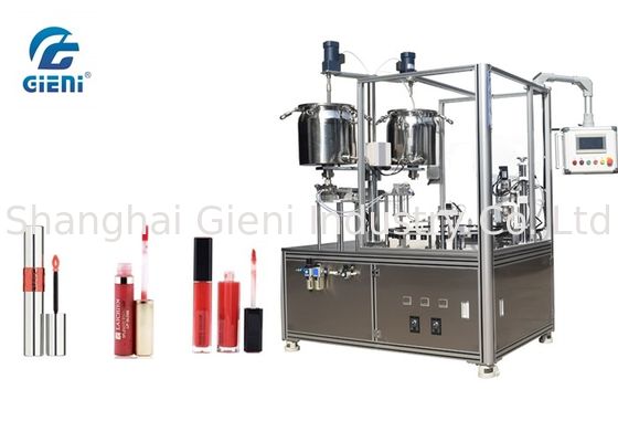 Semi - het Automatische Roterende Type van Lipgloss Vullende Machine met 24~30pcs/Min-Capaciteit