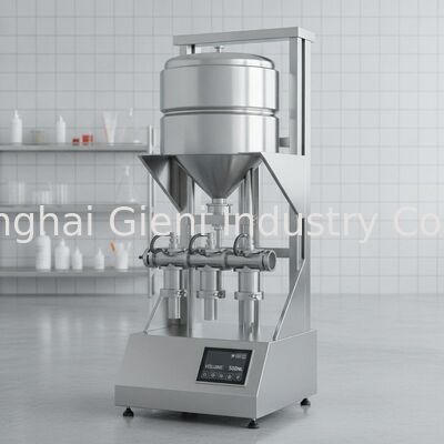 Aangepaste volume hete vulmachine met tanklifttechnologie en verwisselbare zuigers voor cosmetisch vullen