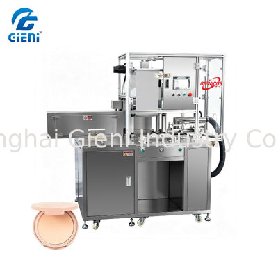 C-22 Aangepaste Embossed Patronen Poederpersmachine met Hydraulische + Servo Persen en 10 Ton Maximale Druk