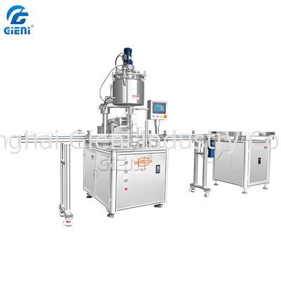 de Camouflagestiftroom van 45pcs/Min 100ml Kosmetische het Vullen Machine met Pijp het Opheffen