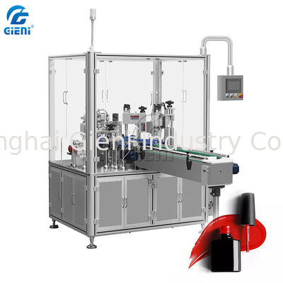 PLC van AC220V 50pcs/Min Nail Polish Filling Equipment Controle