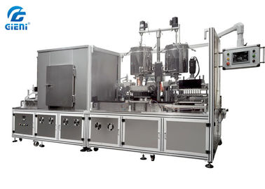 Goede prijs. 20L dubbele de Vullende Machine van de Tanklippenstift het Koelen Tunnel14kw Macht online