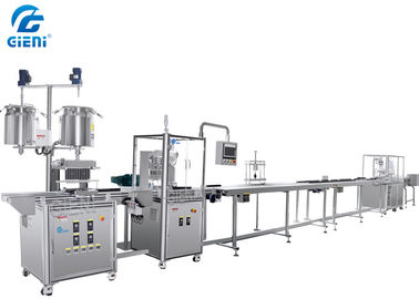 De automatische Lineaire Productielijn van de Mascara Vullende Machine met 12 Pijpen