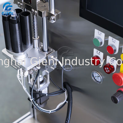 4KW roestvrij staalmascara het Vullen Machine Dubbele Pijp