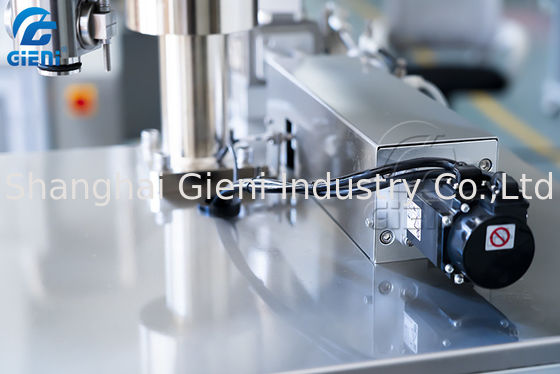 4KW roestvrij staalmascara het Vullen Machine Dubbele Pijp