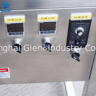 20L smeltende het Bewegen Gietende de Machinehand van de Tanklippenstift de Handvorm van het Typemetaal