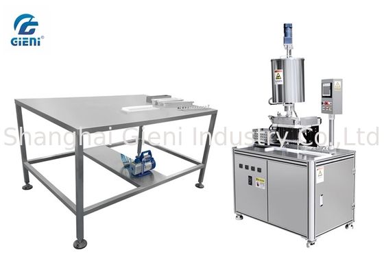 Tien Pijpenlippenstift het Vullen Machine met Eenvoudige Vacuüm het Bevrijden Machine