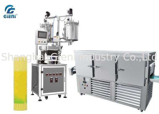 220V de Vuller van de deeglippenpommade met het Koelen van Tunnel 6-10 Vormen/Min Output