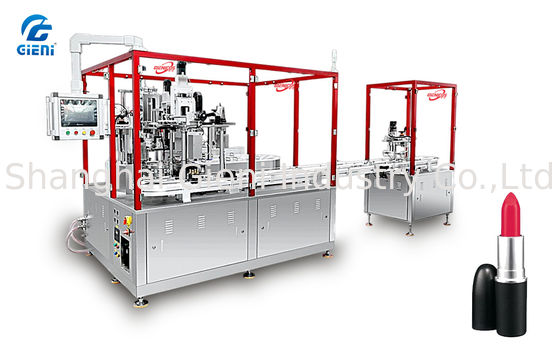 Silicone lippenstift vulmachine voor 1300pcs per uur met Euro Standard Aluminium profiel kolom