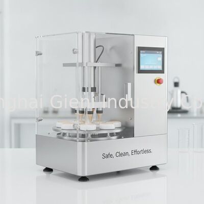Ergonomische roterende CC-crèmevulmachine met stofvrije werking en laag geluid (< 75 dB) voor veilige cosmetische productie