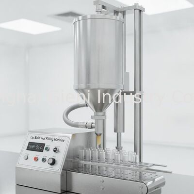 Eenmalige mondbalsemvulmachine met tanklift en nauwkeurige dosering voor warmvultoepassingen