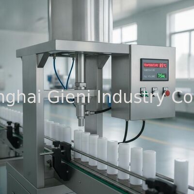 Deodorant Stick Hot Filling Machine met tanklifttechnologie en servo-gedreven precisie voor volledig warmtebeheer