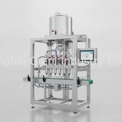 Verwarmde warmvulmachine met tanklifttechnologie, volledige verwarming en servo aangedreven zuiger voor cosmetische producten