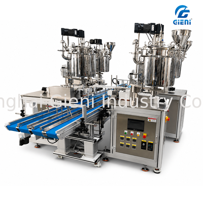 HFM-100L Large Capacity Hot Filling Machine 100L Tank 12 Nozzles Industrial Grade Continuous Production