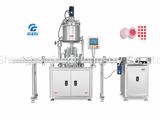 EGR-DH-HF Dual Head Semi-Automatic Hot Filling Machine for 5-200ml Cosmetic Tubes Manual Operation