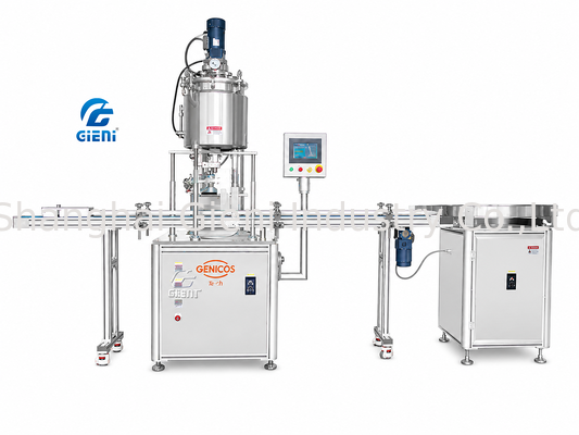 EGR-10H-HF3 10-Koppen Hoge Snelheid Automatische Hete Vulmachine voor 3ml Minibuizen 180 Buisjes/Min Servo