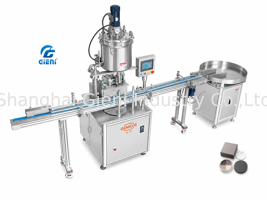 EGR-4H-HF15 4-spuit Automatische Servo-aangedreven Hete Vulmachine voor Cosmetische Tubes van 15 ml 60 Tubes/Min Touchscreen PLC