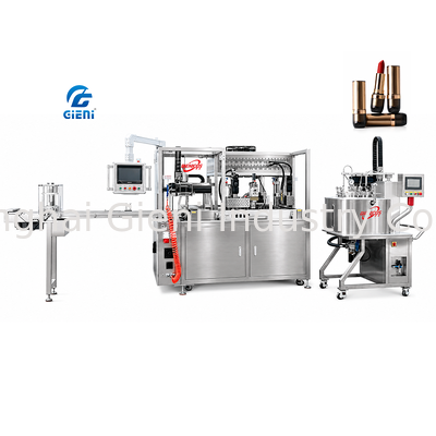 GLU-900 Sub-Zero Koelende Lippenstift Vulmachine KANGSHIJIE Compressor -20°C 900 stuks/u Productie