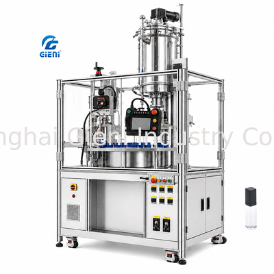 6 Head Linear Conveyor Lip Gloss Filling Machine with 1500 BPH Speed and Quick Changeover for Multi Format Tubes