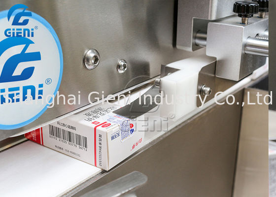 Dubbele Kanten 120/Min Cosmetic Corner Labeling Machine