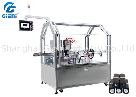 niet het uitglijden 90pcs/Min Cosmetic Lipstick Labeling Machine