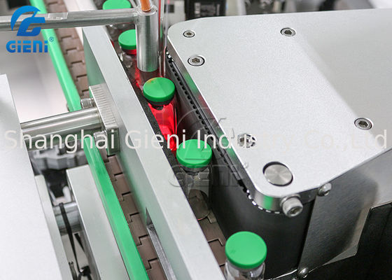 300pcs/Min Intelligent Control Vertical Round-Fles Etiketteringsmachine