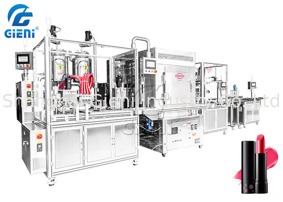 4 de Vormlippenstift van het pijpen Volledige Silicone het Vullen Machine