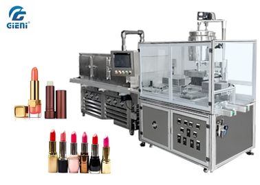 Goede prijs. 10 het Vullen van pijpen Semi Automatische Lipbalm Machine voor de Materialen van het Parelpoeder, met het Koelen van Tunnel online