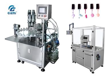 Goede prijs. Het Flessenvullenmachine 220V van het hoog rendementnagellak met Servocapsuleermachine online