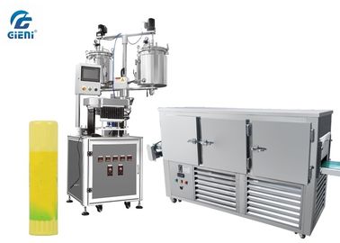 Goede prijs. 220V de Vuller van de deeglippenpommade met het Koelen van Tunnel 6-10 Vormen/Min Output online