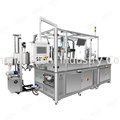 U-vorm Silicone Rubber Lipstick Molding Machine Lipbalm Filling Machine Automatisch