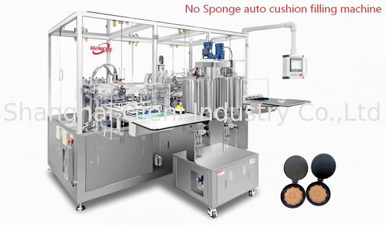 Automatische vulmachine zonder spons met 4 sproeiers, 30-40 PCS/min snelheid en ±0,15G precisie