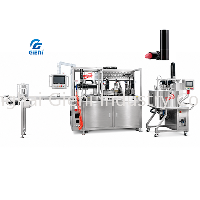 GLU-900 Automatische lippenstift productie lijn schroeven station 900pcs/h Multi-Format Machine