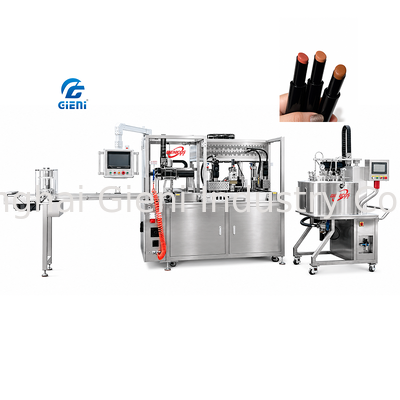 GLU-900 Sub-Zero Koelende Lippenstift Vulmachine KANGSHIJIE Compressor -20°C 900 stuks/u Productie
