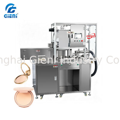 C-18 Pneumatische Poederpersmachine met 3 Ton Maximale Druk en 6-10 stuks/min Capaciteit voor Cosmetisch R&D