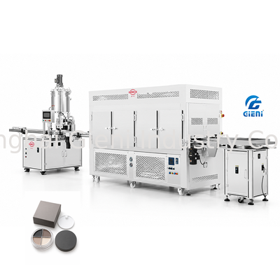 JYF Lift-Type Enkele Mondstuk Vulmachine Servo Vulling 0.6-0.8MPa voor Hoge Viscositeit Crème