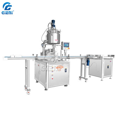 de Camouflagestiftroom van 45pcs/Min 100ml Kosmetische het Vullen Machine met Pijp het Opheffen